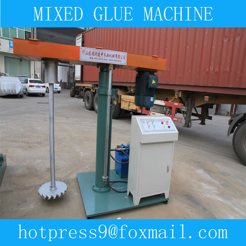 Lift mixed glue machine